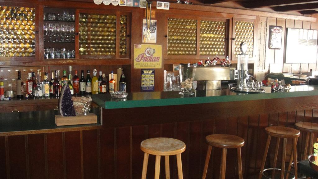 Black Bear Bikers Pub-Hotel Kempfeld Bagian luar foto