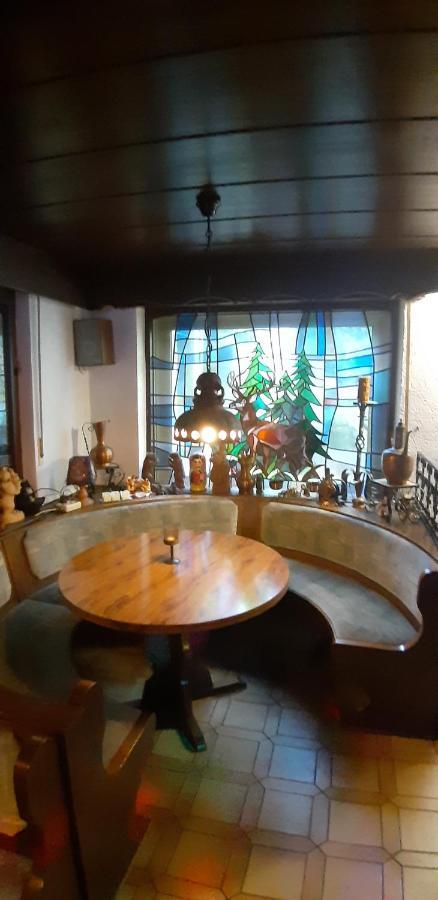 Black Bear Bikers Pub-Hotel Kempfeld Bagian luar foto